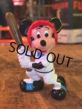 Vintage Disney Mickey Mouse Pvc Batter (MA639)