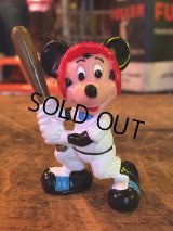Vintage Disney Mickey Mouse Pvc Batter (MA639)