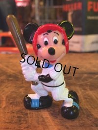 Vintage Disney Mickey Mouse Pvc Batter (MA639)