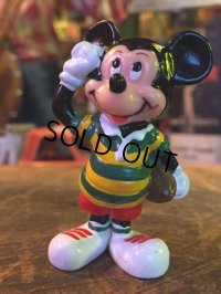Vintage Disney Mickey Mouse Pvc Rugby (MA648)