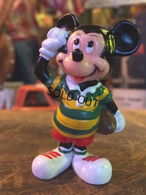 画像1: Vintage Disney Mickey Mouse Pvc Rugby (MA648)