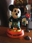 画像1: Vintage Disney Mickey Mouse Pvc Happy Birthday (MA657) (1)