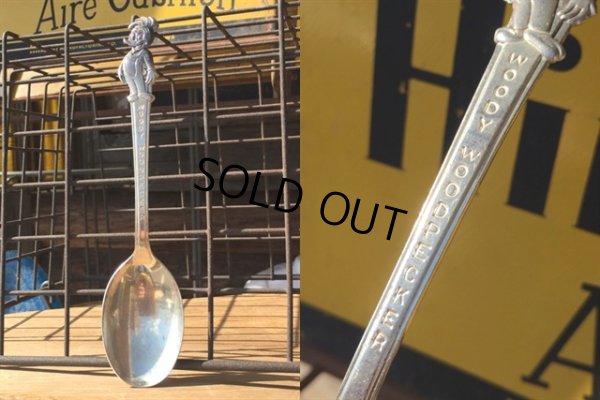 画像2: 1960s Vintage Woody Woodpecker Silver Spoon (MA664)