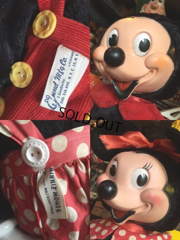 画像3: Vintage Gund Mickey & Minnie Doll Set (MA688)