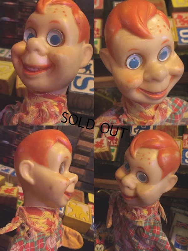 画像3: Vintage Howdy Doody Gund Google eyes Hand Puppet (MA690) 