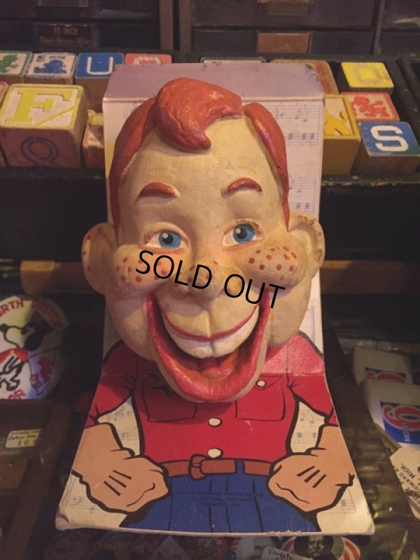 画像1: Vintage Howdy Doody Latex Finger Puppet (MA689) 