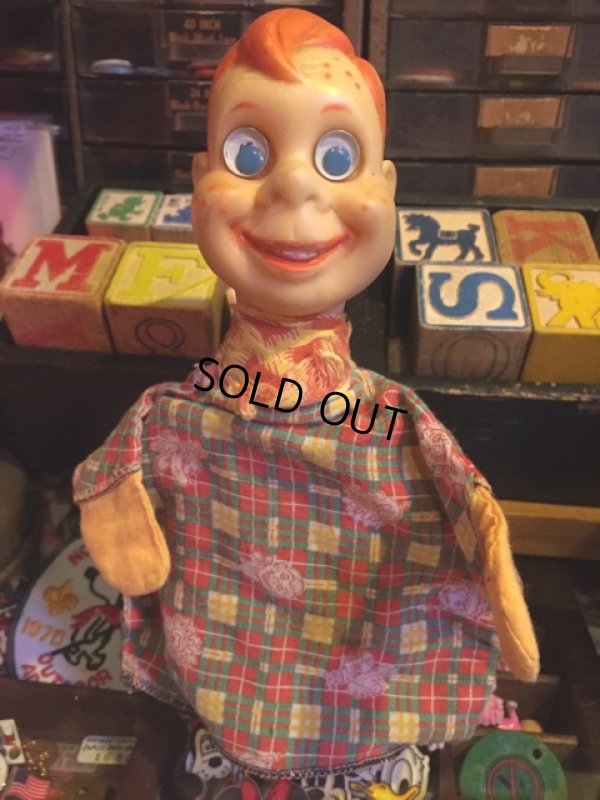 画像1: Vintage Howdy Doody Gund Google eyes Hand Puppet (MA690) 