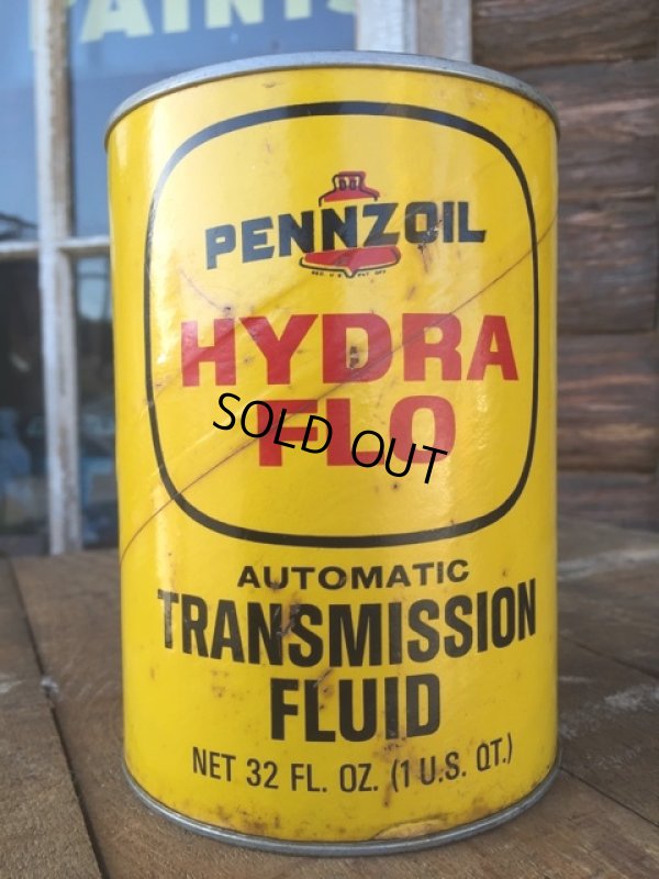 画像1: Vintage Penzzoil Transmission Fluid QT Can (MA694)