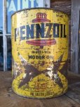 画像1: Vintage Pennzoil Motor Oil One Gallon Can (MA697) (1)