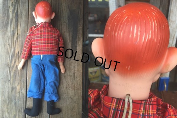 画像4: 70s Vintage Howdy Doody Ventriloquist Doll (MA714) 