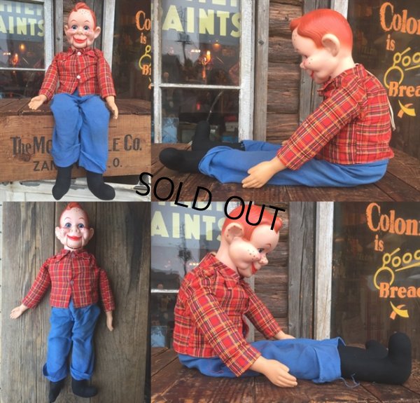 画像2: 70s Vintage Howdy Doody Ventriloquist Doll (MA714) 