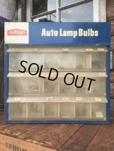 Vintage Evereday Auto Lamp Bulb Container Store Display (MA718)