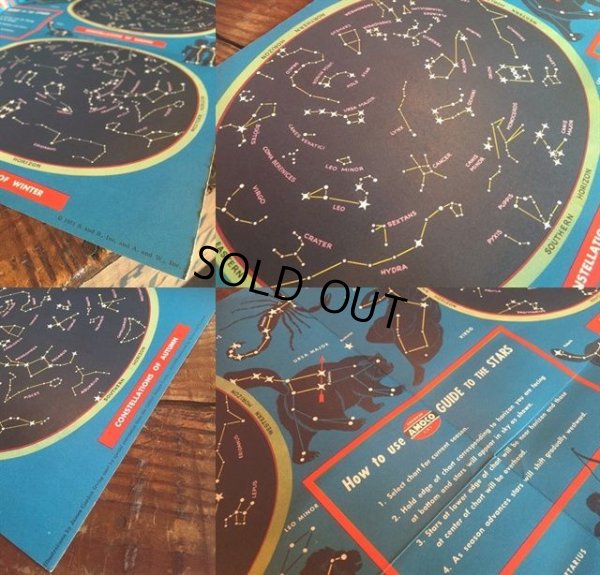 画像3: 50s Vintage AMOCO Motor Oil A GUIDE TO THE STARS (MA719) 