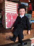 画像1: Vintage Charlie McCarthy Ventriloquist Doll W/BOX  (MA720)  (1)