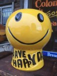 画像1: SALE 70s Vintage Maccoy　Smily Happy Face Cookie Jar (MA721) (1)