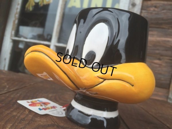 画像1: Vintage Looney Tunes Daffy Duck Ceramic Cup (MA740)