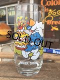 80s Vintage Glass Baker Smurf (MA724)