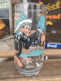 70s Vintage Pepsi Glass Looney Tunes Daffy Duck (MA728)