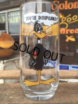 80s Vintage Pepsi Glass Looney Tunes Daffy Duck (MA729)
