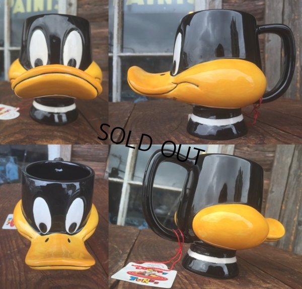 画像2: Vintage Looney Tunes Daffy Duck Ceramic Cup (MA740)