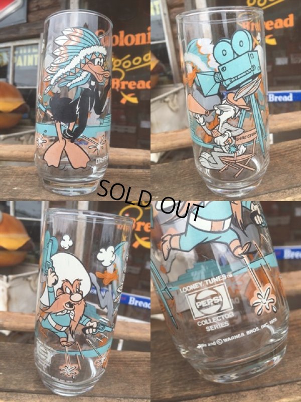 画像2: 70s Vintage Pepsi Glass Looney Tunes Daffy Duck (MA728)