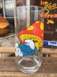 画像1: 80s Vintage Glass Lazy Smurf (MA727) (1)