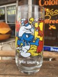 画像1: 80s Vintage Glass Handy Smurf (MA723) (1)