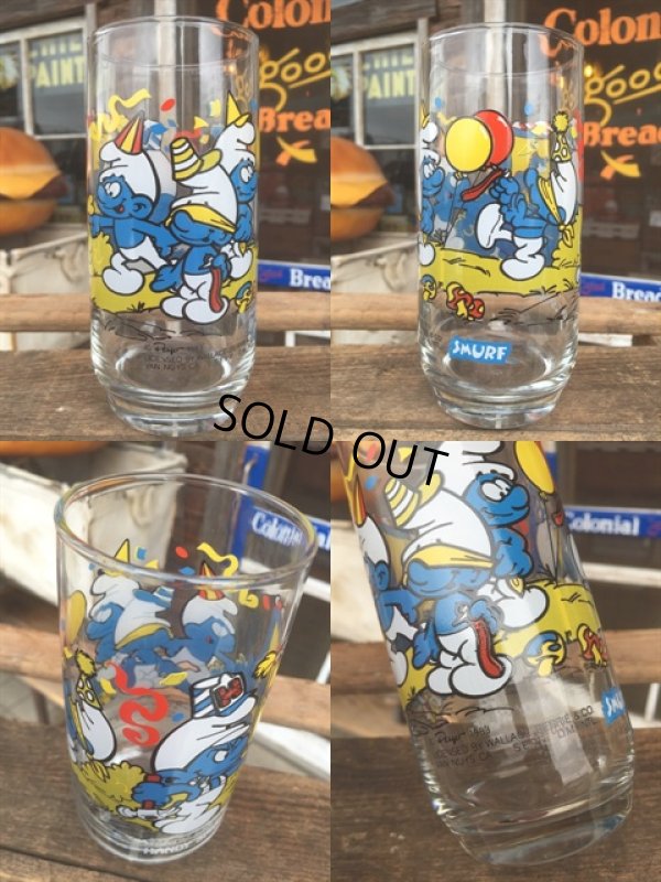 画像2: 80s Vintage Glass Handy Smurf (MA723)