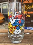 画像1: 80s Vintage Glass Clumsy Smurf (MA725) (1)