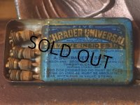 Vintage SCHRADER UNIVERSAL  Tin Can (MA747) 