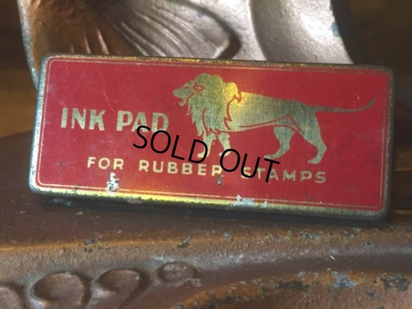 画像1: Vintage INK PAD Rubber Stamps Tin Can (MA745) 