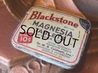 Vintage Blackstone Magnesia Tablets Tin Can (MA741) 