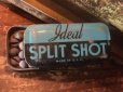 画像1: Vintage Idel Split Shot Sinker Tin Old Fishing (MA753) (1)