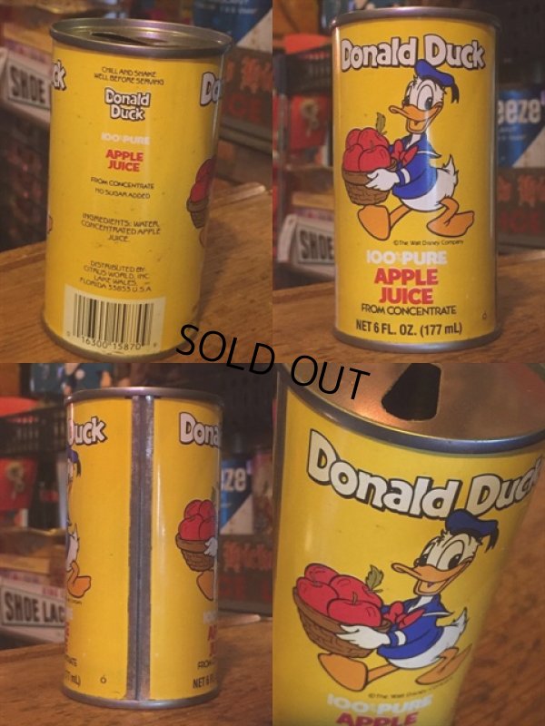 画像2: Vintage Donald Duck Apple Juice Can (MA761)