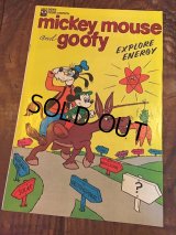 Vintage Comic Disney Mickey Mouse and Goofy (C24)