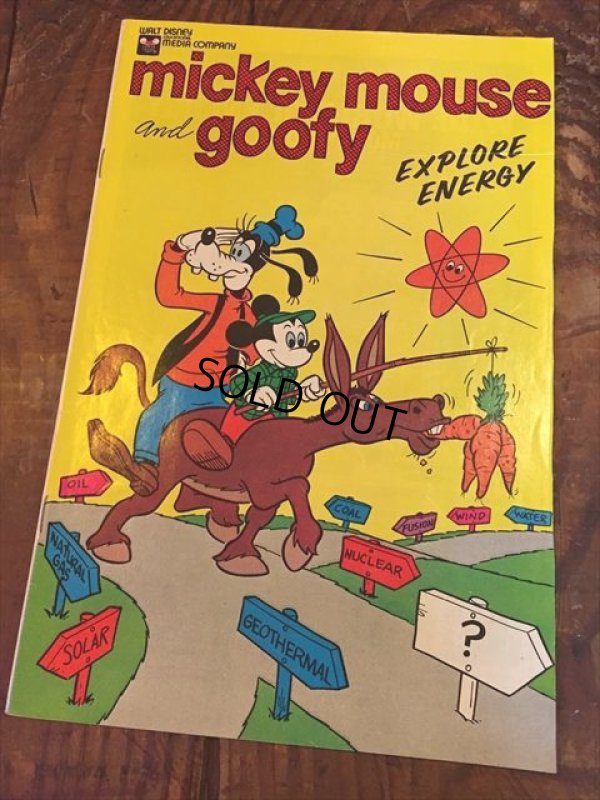 画像1: Vintage Comic Disney Mickey Mouse and Goofy (C24)
