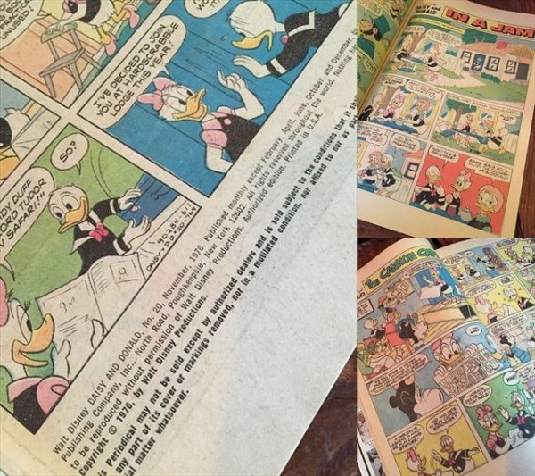 画像3: Vintage Comic Disney Daisy and Donald (C30)