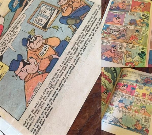 画像3: Vintage Comic Disney Beagle Boys vs Uncle Scrooge (C12)
