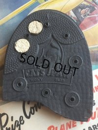 SALE 50s Vintage Cat's Paw Dead Stock Heel (MA781)