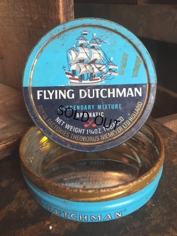 画像1: Vintage Flying Dutchman Tabacco Tin Can (MA787) 