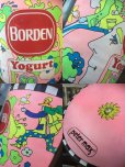 画像4: 70s Vintage Peter Max Borden Yogurt Vinyl Ice Bucket (MA783) (4)
