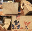 画像2: 50s Vintage WDP Petaer Pan Luggage Trunk Lunch Box (MA790) (2)