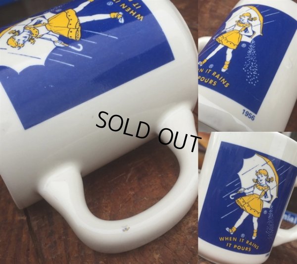 画像3: Vintge Morton Salt 50s Umbrella Girl Mug (MA810) 