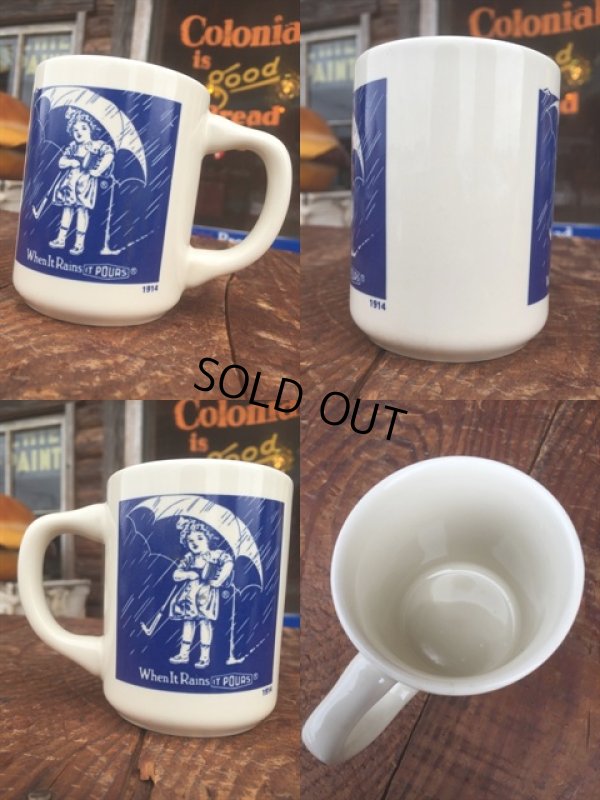 画像2: Vintge Morton Salt 10s Umbrella Girl Mug (MA807) 