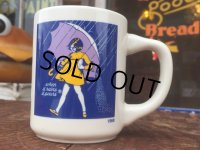 Vintge Morton Salt 60s Umbrella Girl Mug (MA809) 