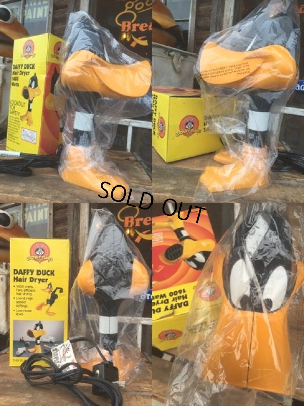 画像2: Vintage Looney Tunes Daffy Duck Hair Dryer (MA816)