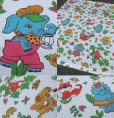 画像2: Vintage Animals Flat Sheet (MA818) (2)