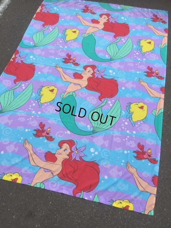 画像2: Vintage Little Mermaid Flat Sheet (MA822)