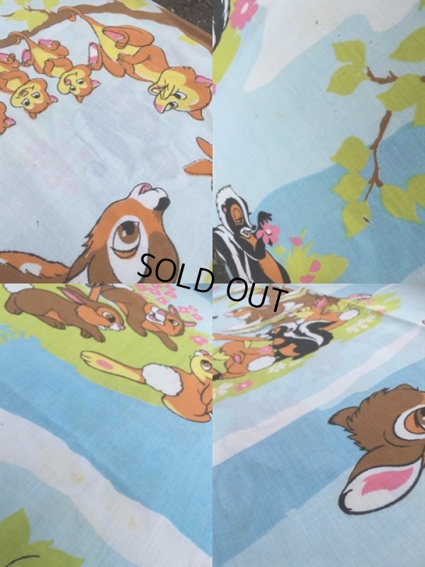 画像3: Vintage Bambi Flat Sheet (MA819)