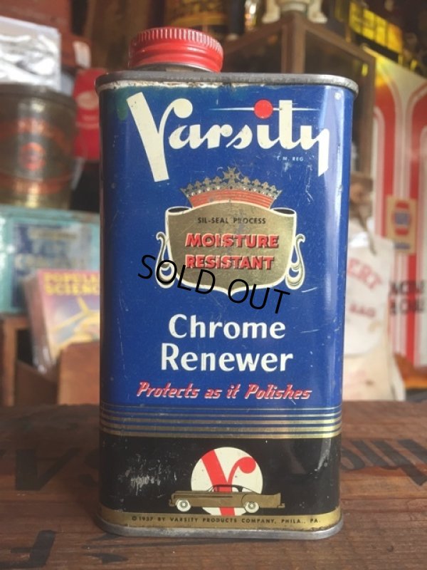 画像1: Vintage Varsity Chrome Renewerl Can (MA831)